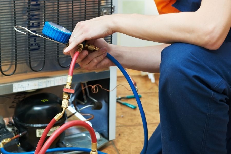 Prix changement compresseur frigo + recharge gaz refrigérateur — free download